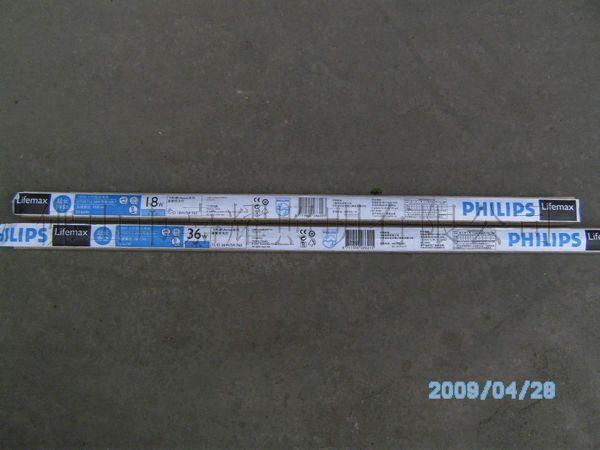 飛利浦36W日光燈管價(jià)格，36W飛利浦黃光日光燈;TLD-36W